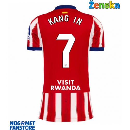 Atletico Madrid Lee Kang-in #7 Domaci Dres za Ženska 2026-27 Kratak Rukav